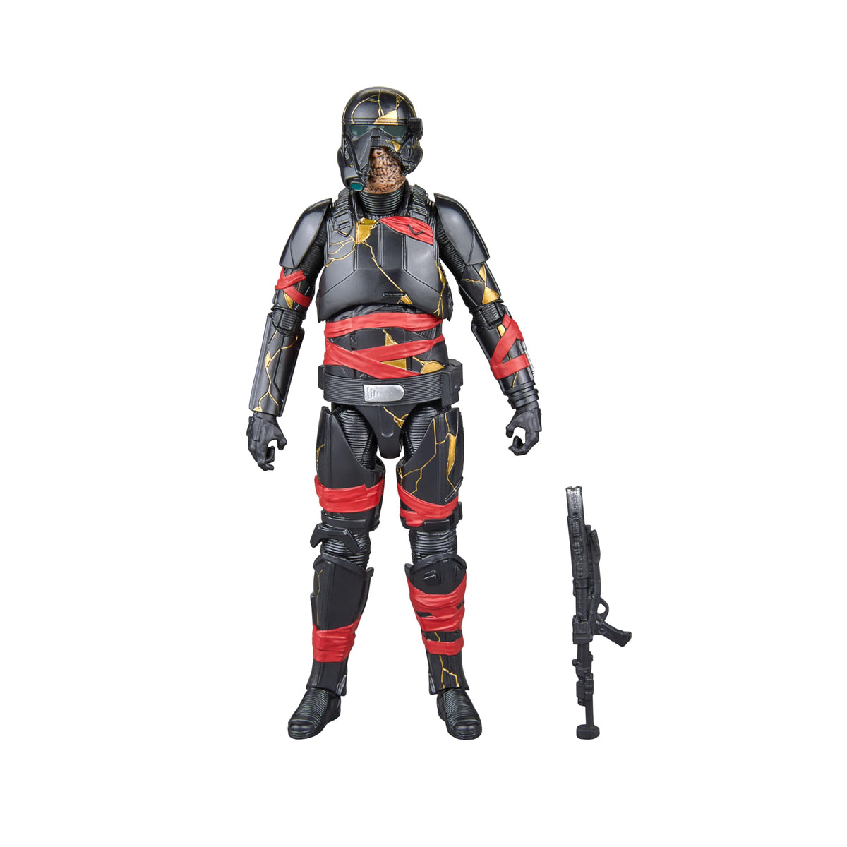 STAR WARS Night Trooper figure front view for display and storytelling.