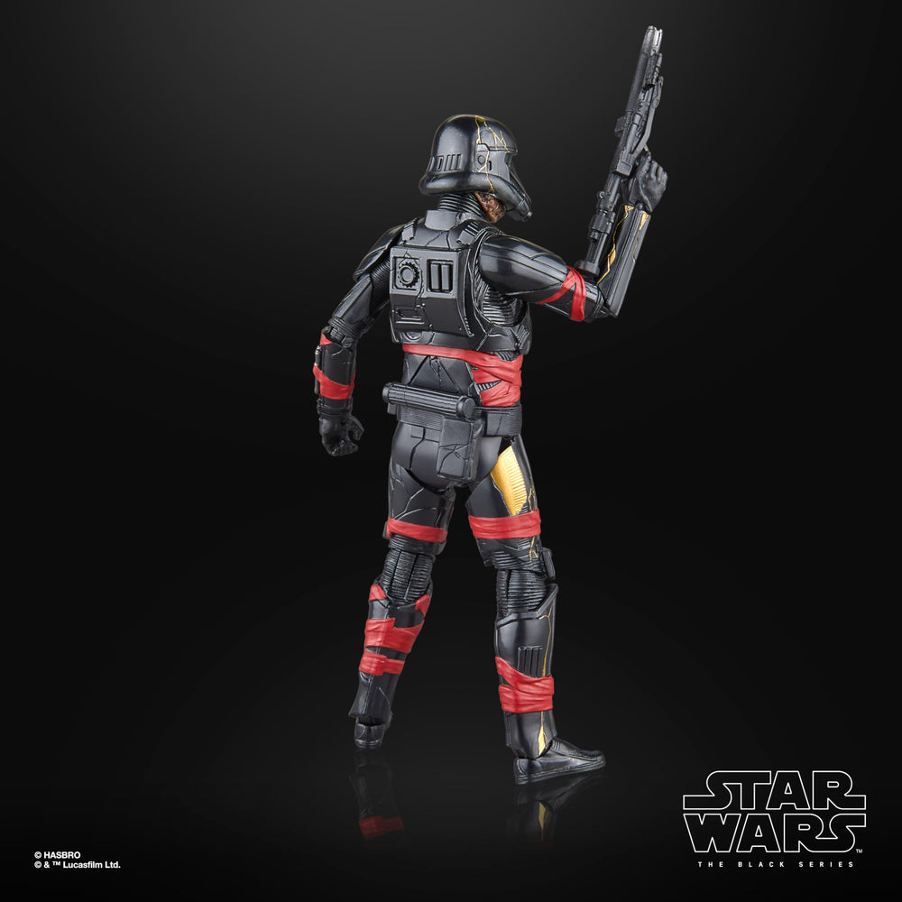 STAR WARS Night Trooper window box packaging makes on-shelf display striking.