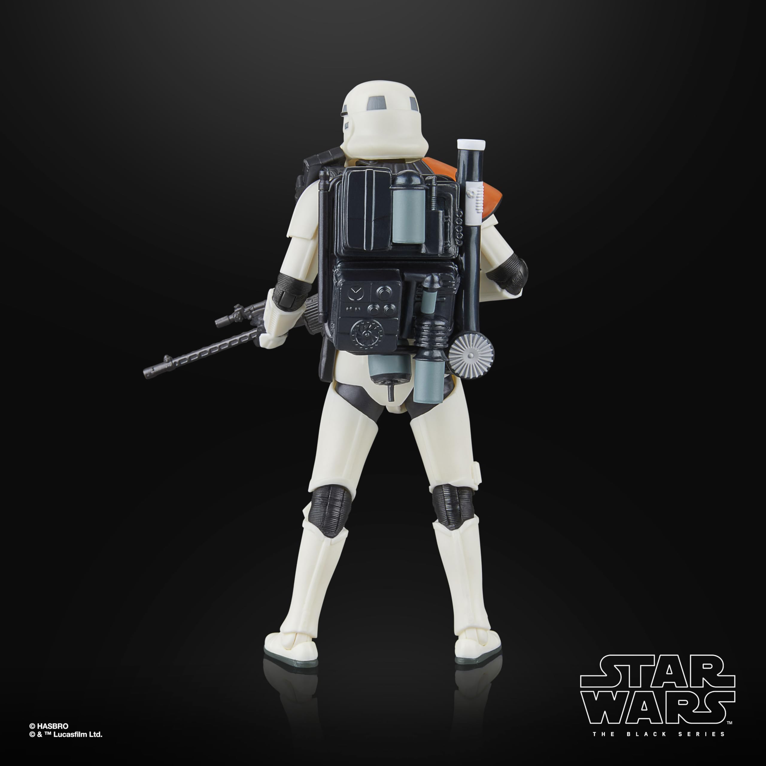 STAR WARS Sandtrooper window box packaging boosts shelf appeal.