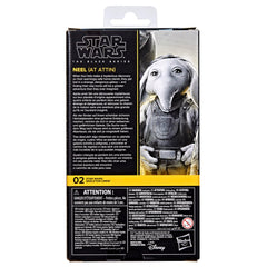 Star Wars Skeleton Crew Neel at Attin figure detail supports vivid display storytelling.