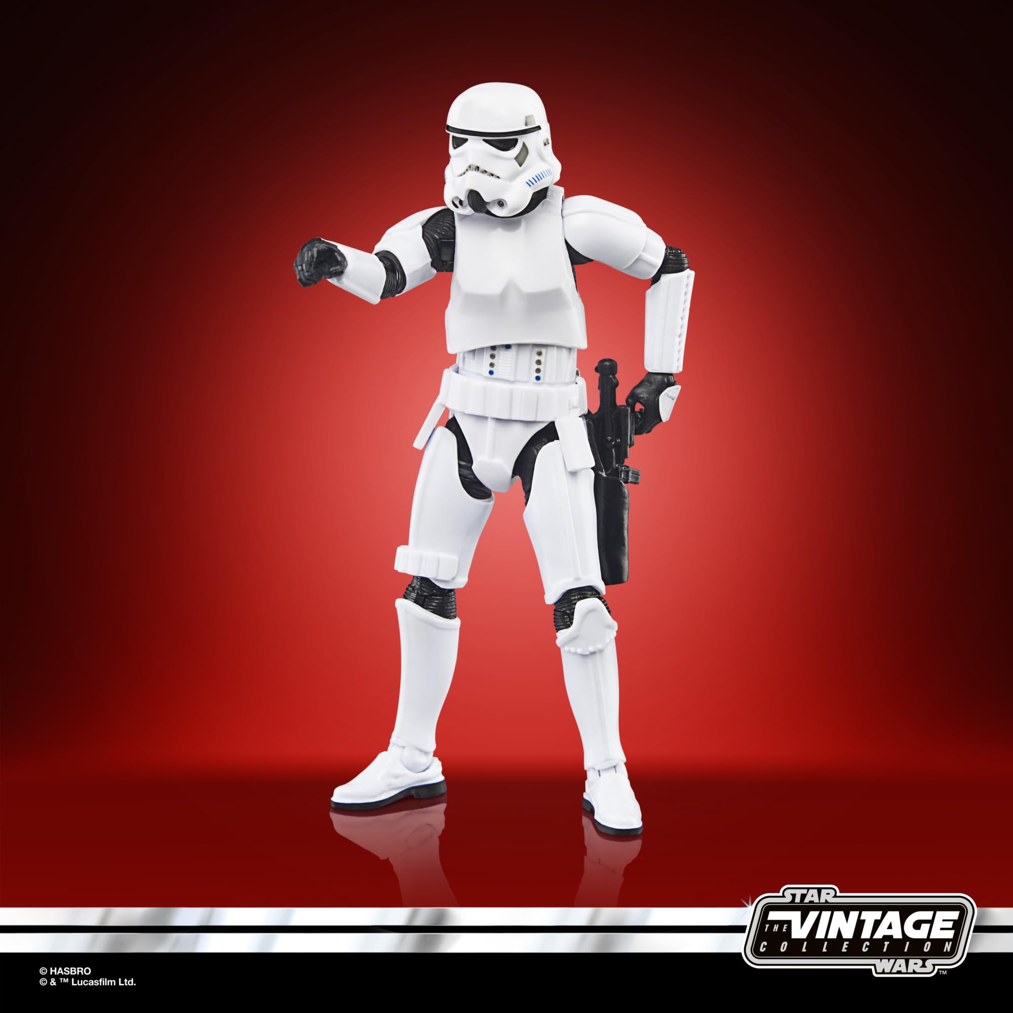 Star Wars Stormtrooper includes a blaster accessory for authentic scenes