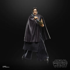 STAR WARS The Stranger Qimir with red Lightsabers for action-ready scenes.