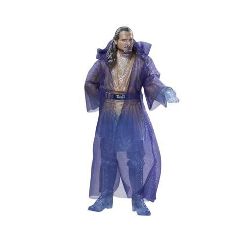 STAR WARS Qui-Gon Jinn Force Spirit packaging detail for collectors