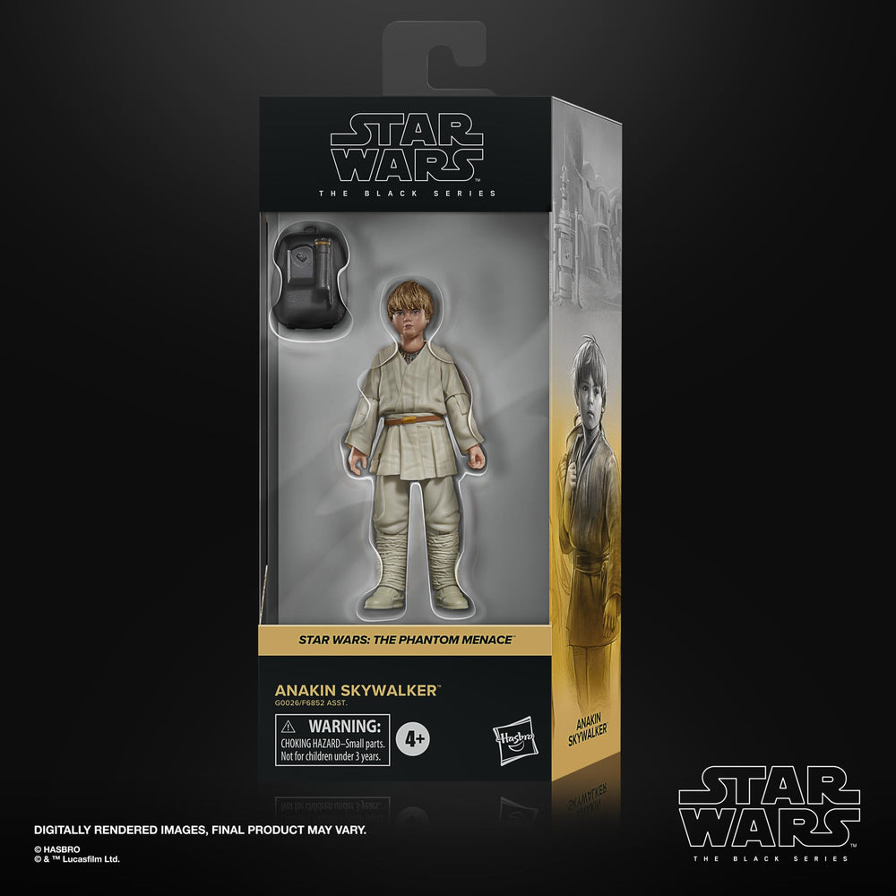STAR WARS The Black Series Anakin Skywalker backpack accessory enhances imaginative play