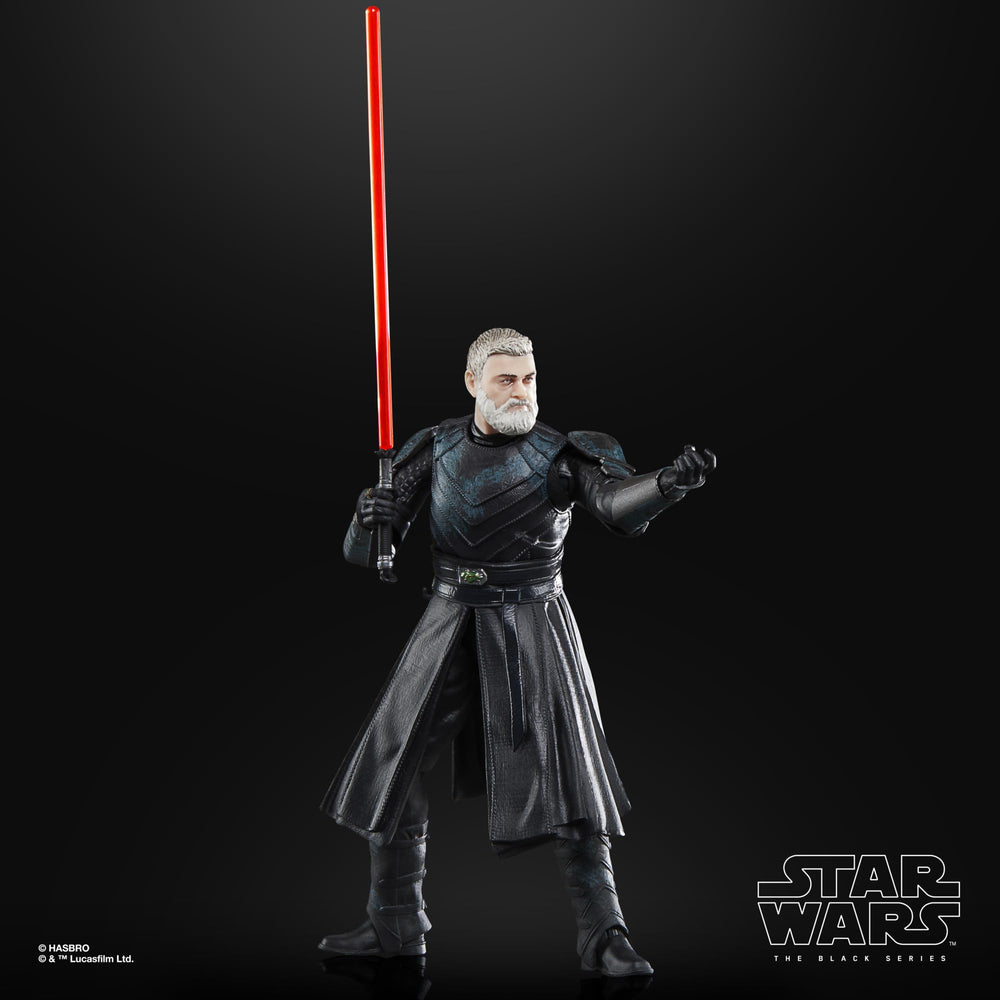 Star Wars The Black Series Baylan Skoll display pose ready for shelves.