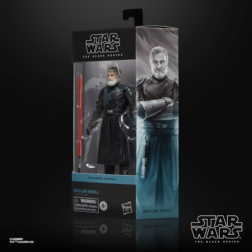 Star Wars Baylan Skoll figure articulation detail highlights premium posing options.