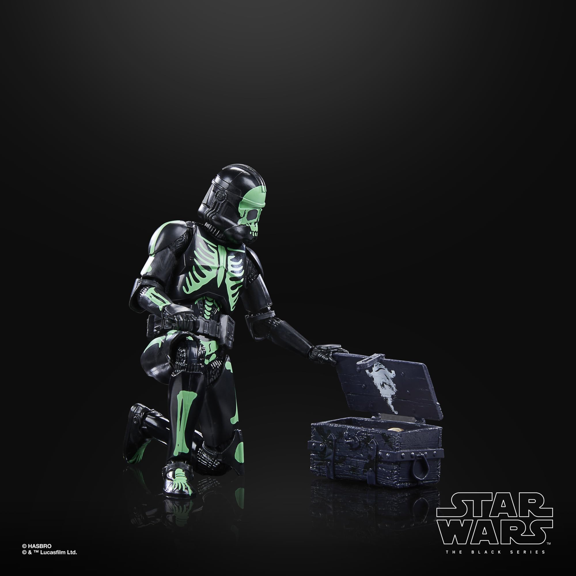 STAR WARS The Black Series Beskar-inspired chocolate bar deco detail