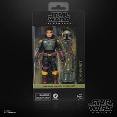 Star Wars The Black Series Boba Fett with removable helmet for customization.