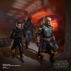 Star Wars The Black Series Boba Fett premium deco and series-inspired design.