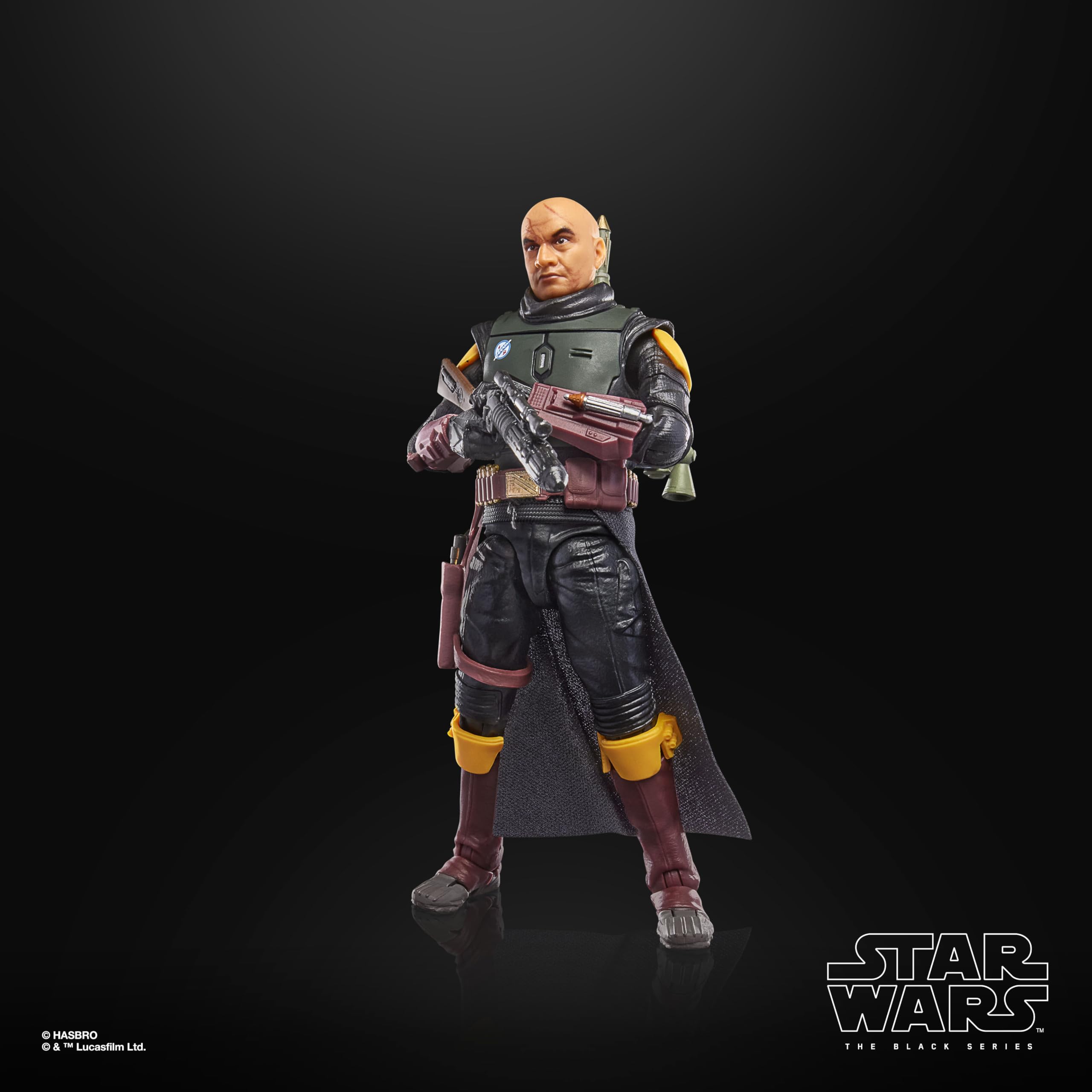 Star Wars The Black Series Boba Fett window box packaging for collectors.