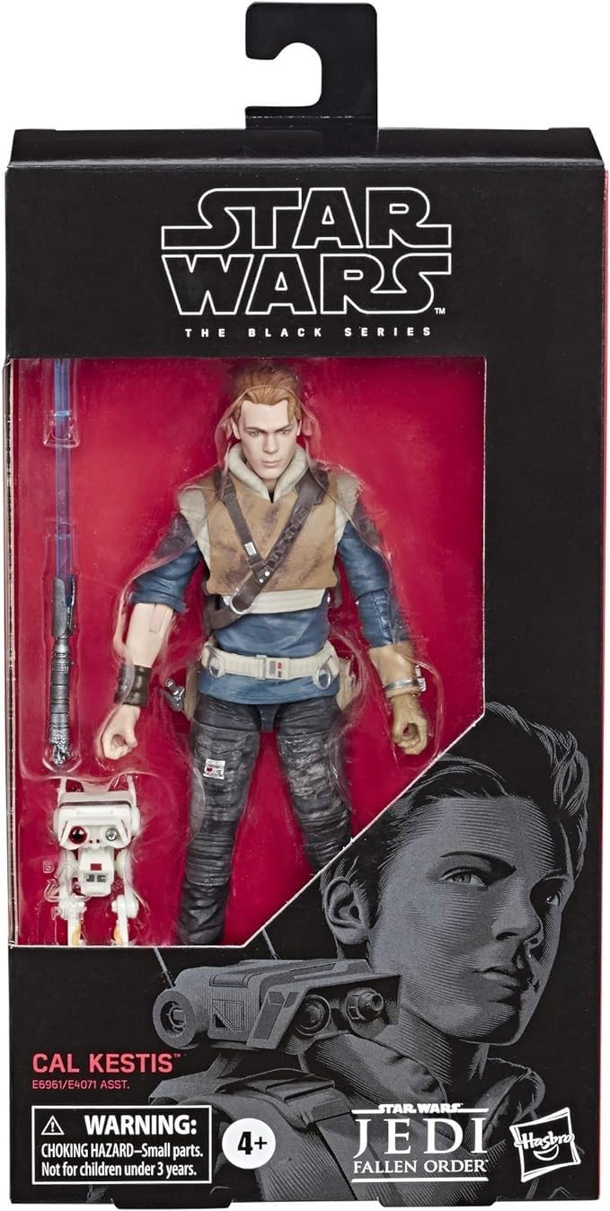 STAR WARS Cal Kestis 6-inch figure in a dynamic pose for display and imaginative play.