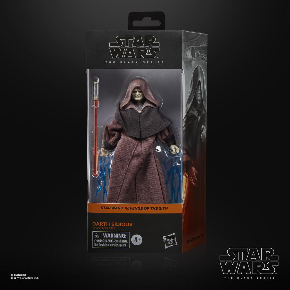 Star Wars The Black Series Darth Sidious makes a compelling gift for collectors