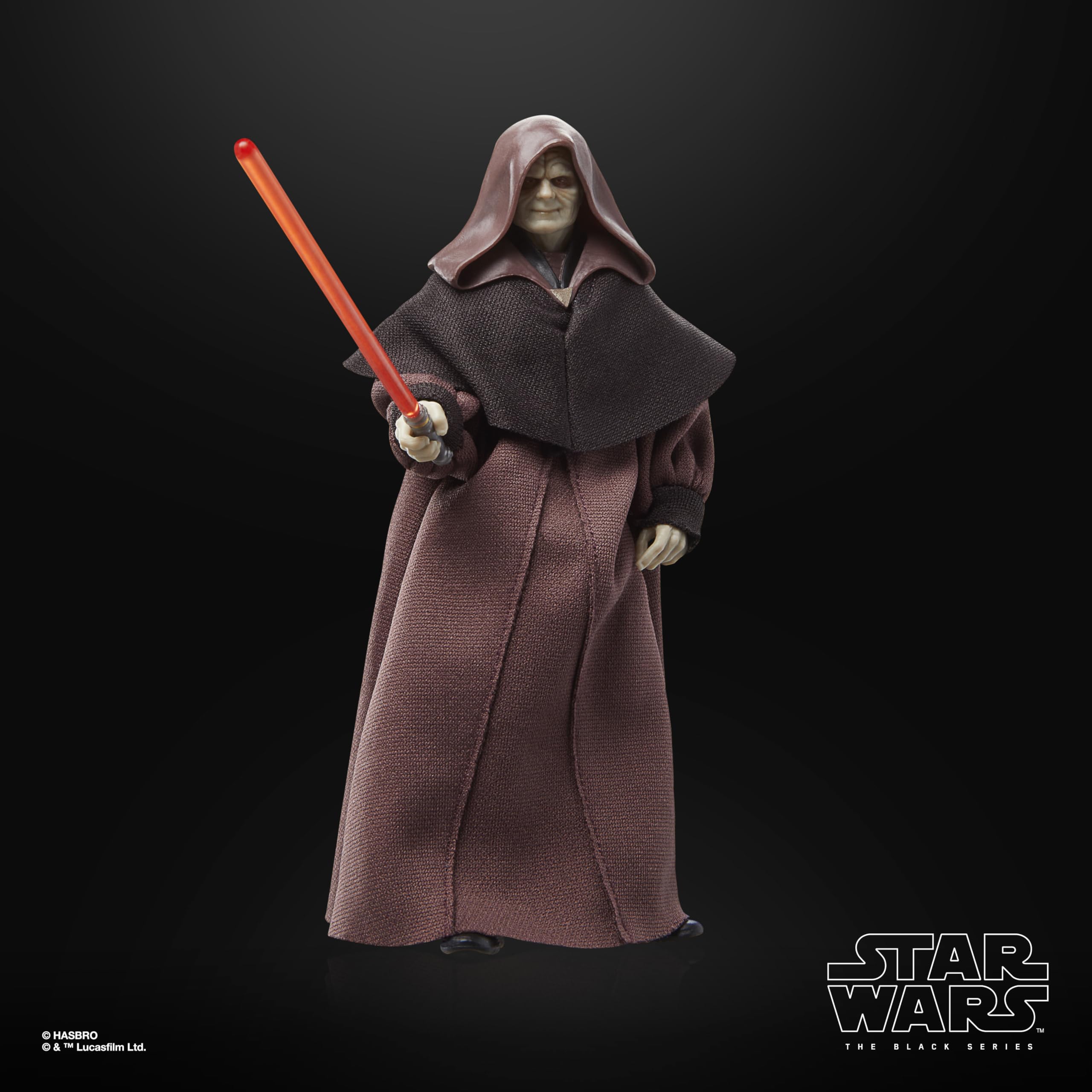 Star Wars The Black Series Darth Sidious captures a Sith-era look for fans