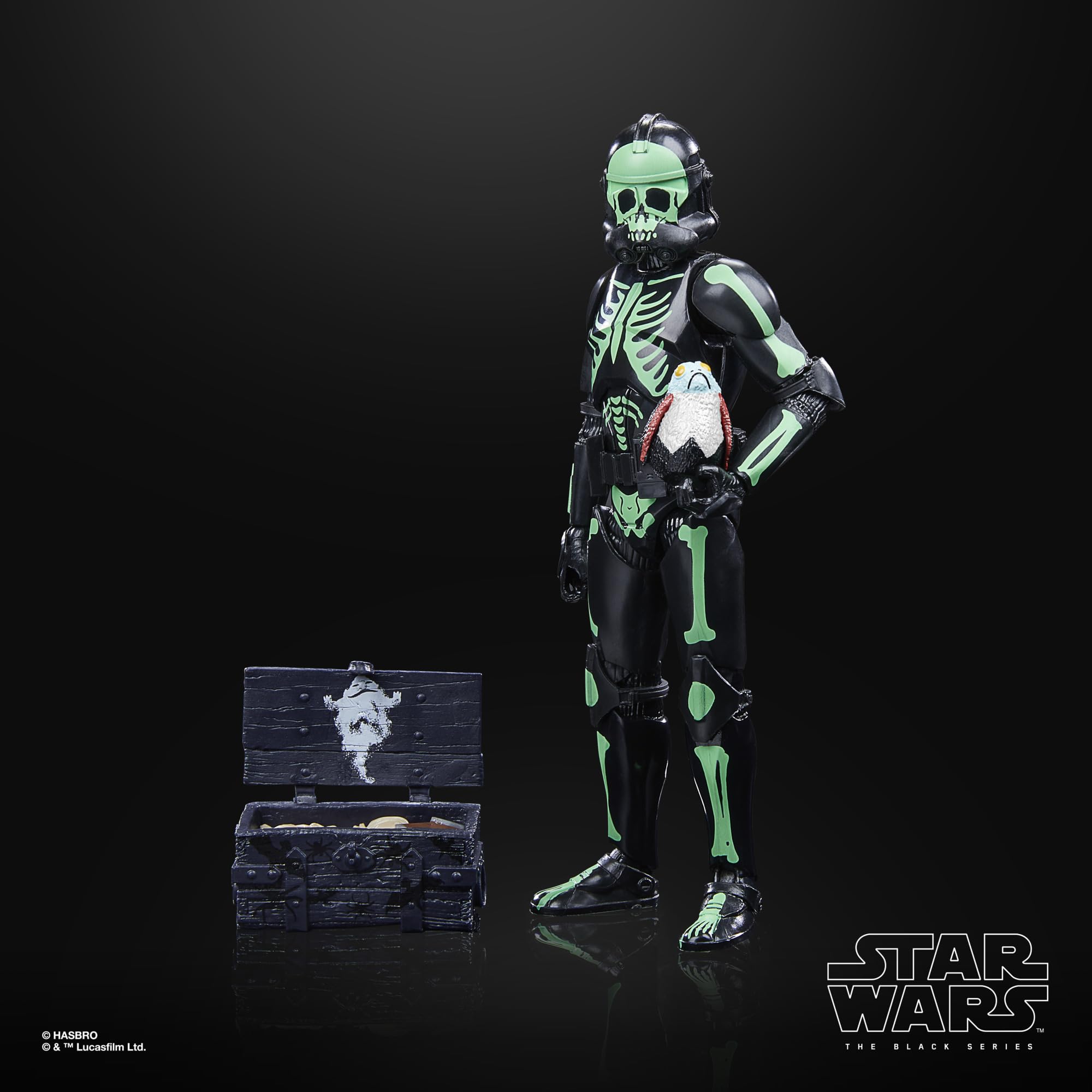 STAR WARS The Black Series Halloween chest accessory showcasing spooky deco