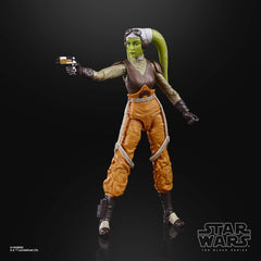 STAR WARS The Black Series Hera Syndulla premium deco emphasizes faithful likeness.