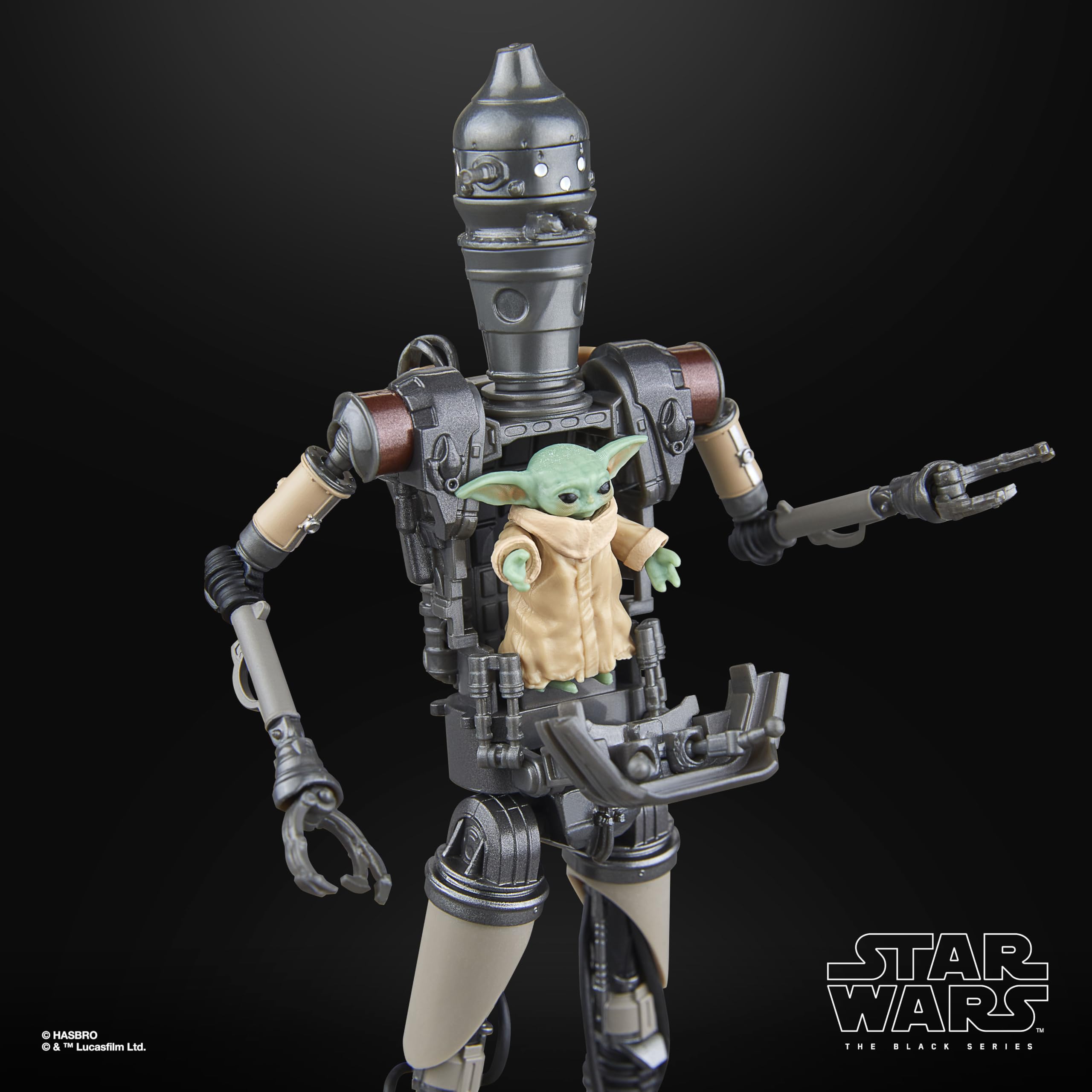 STAR WARS The Black Series IG-12 & Grogu Anzellan accessories add authentic detail