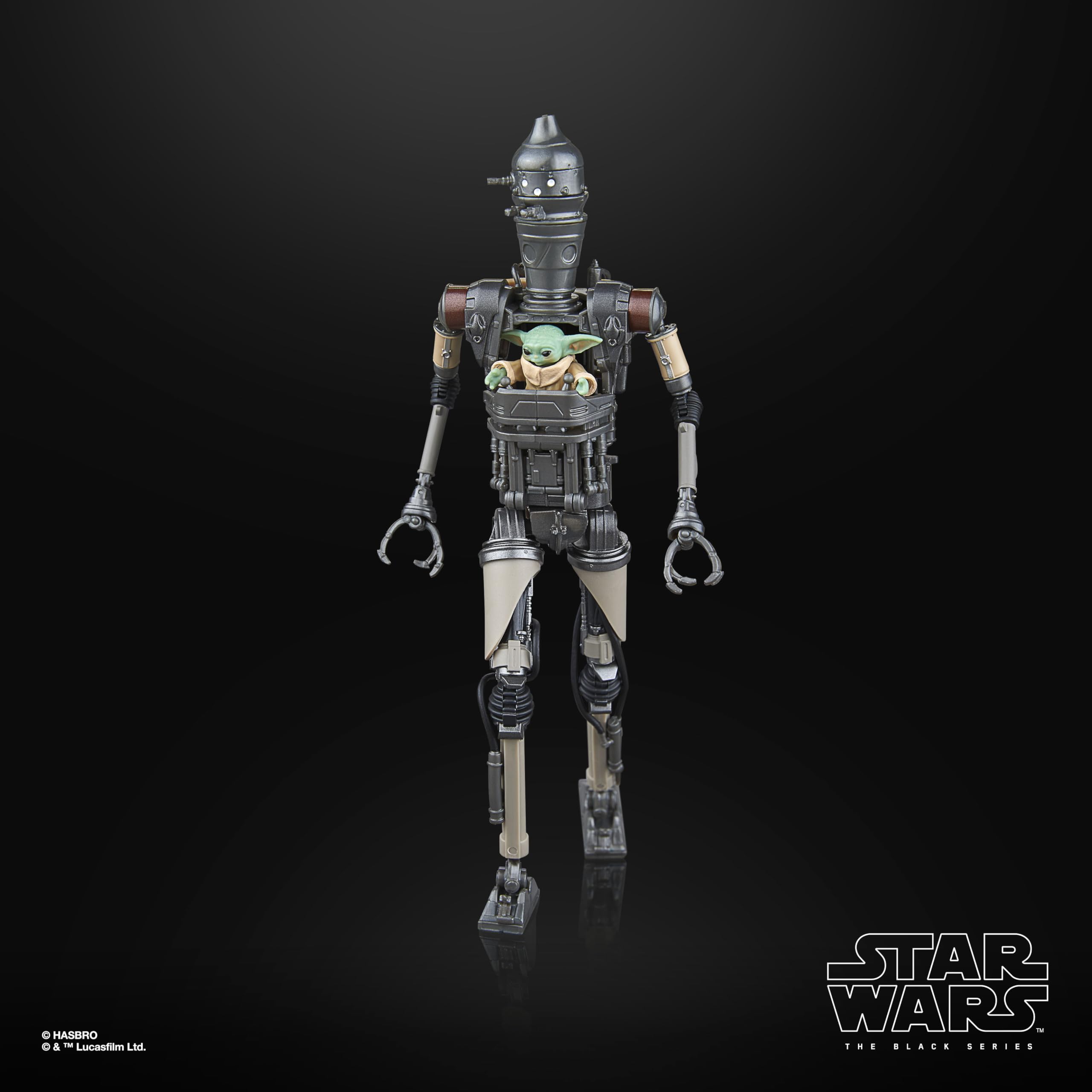 STAR WARS Grogu stands within the 6-inch scale for precise display