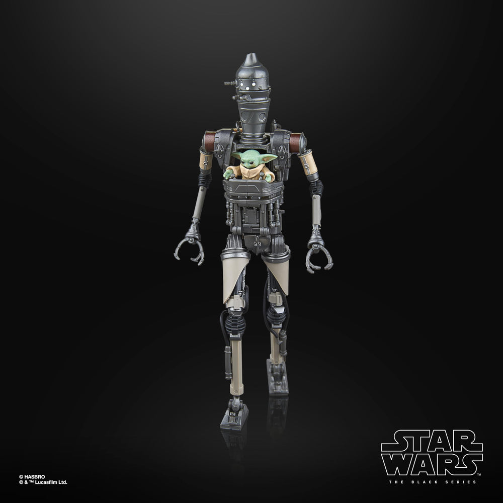 STAR WARS Grogu stands within the 6-inch scale for precise display
