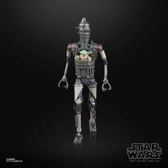 STAR WARS Grogu stands within the 6-inch scale for precise display