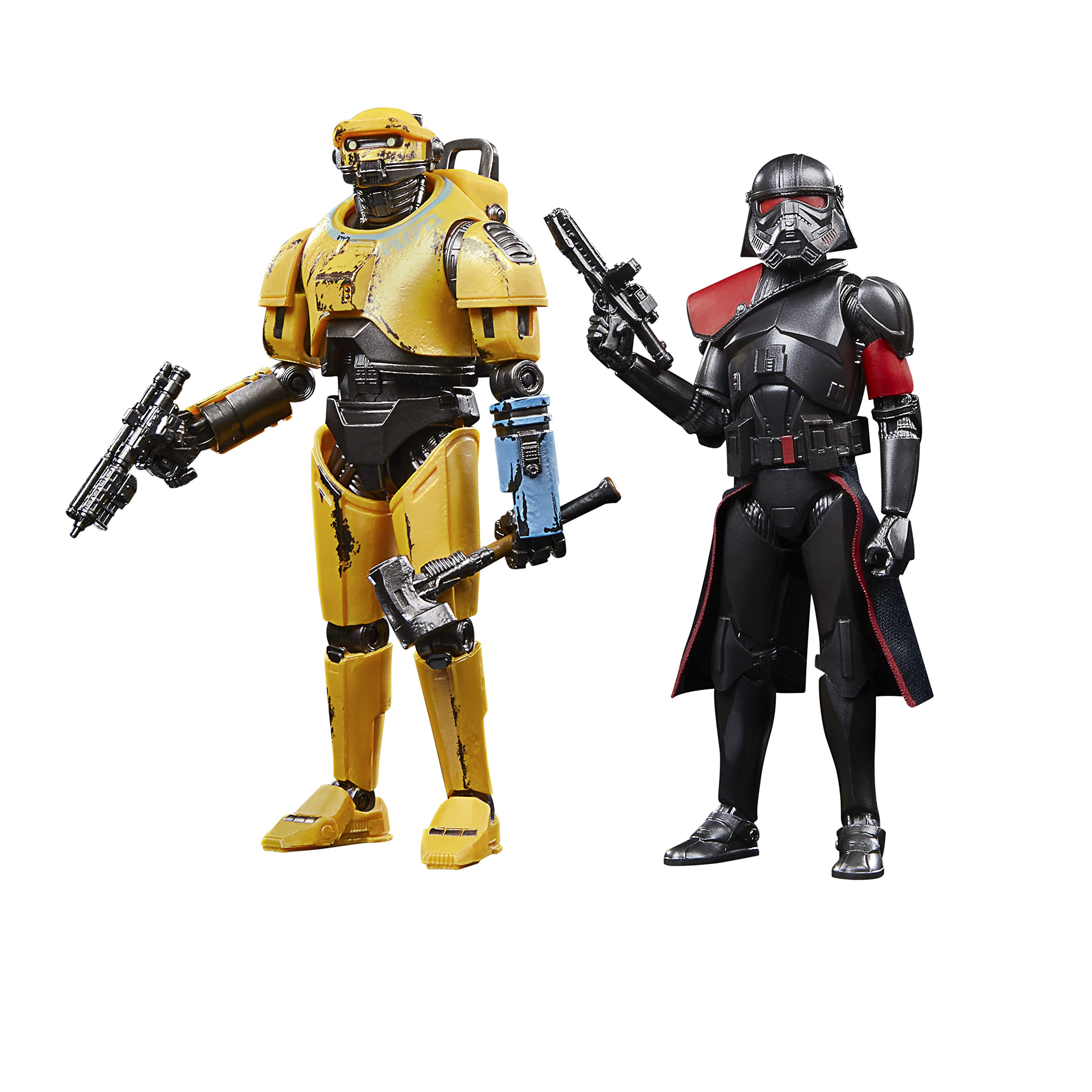 STAR WARS The Black Series Ned-B & Purge Trooper front view, carbonized finish ideal for display.