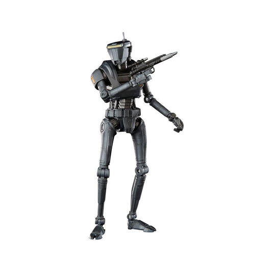 STAR WARS The Black Series New Republic Security Droid toy front-view for display and imaginative play.