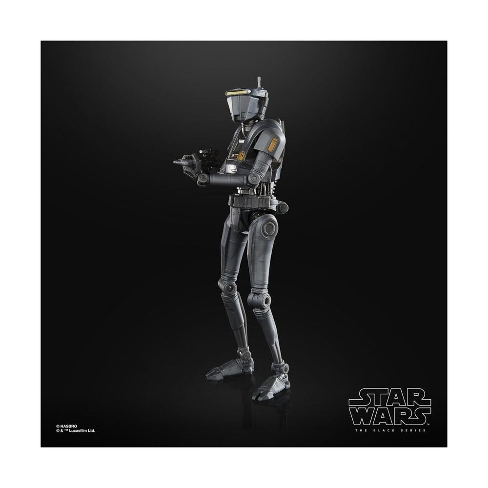 STAR WARS The Black Series New Republic Security Droid in-collection-display fits with other figures.