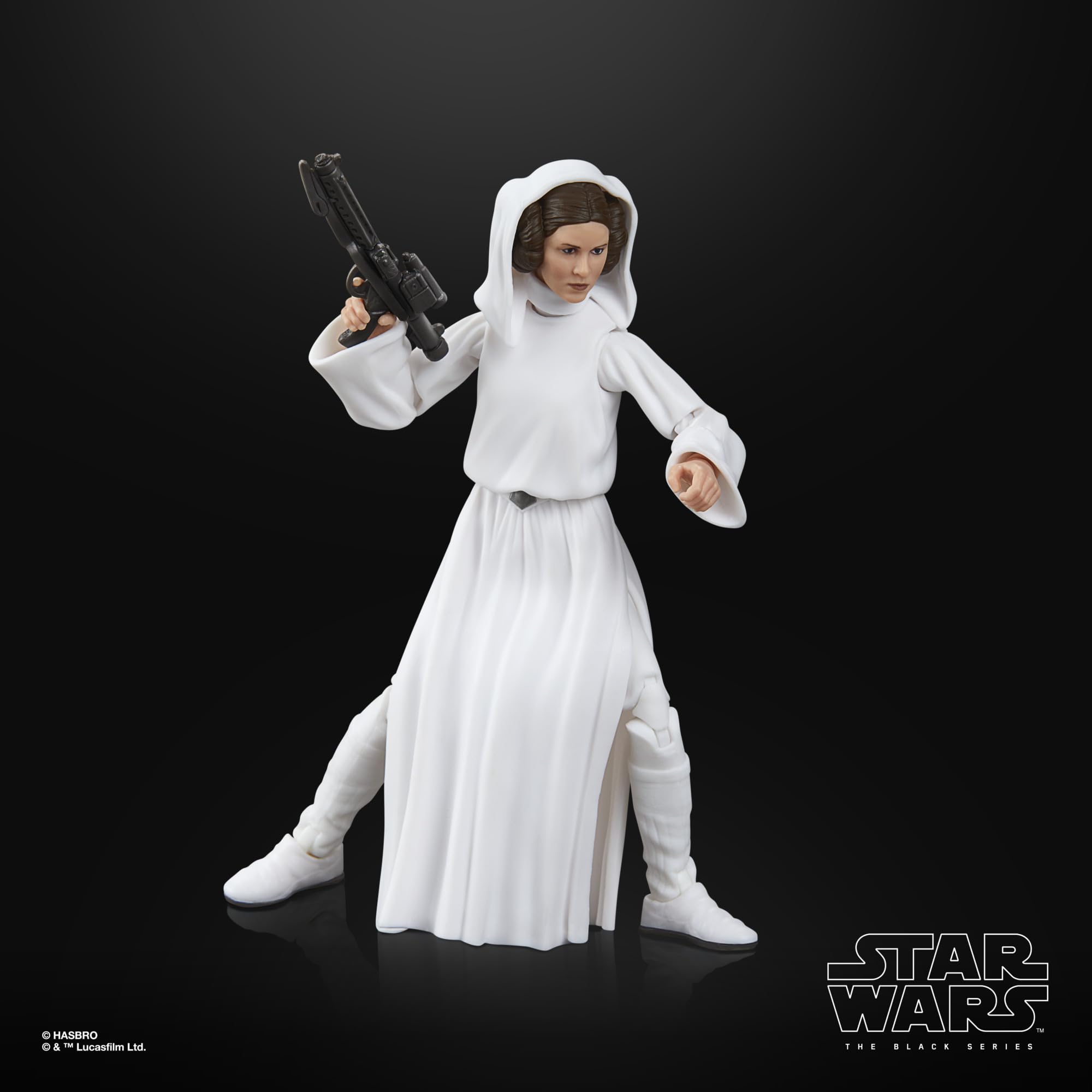 STAR WARS Leia Organa 6 inch figure on a collectible display shelf idea