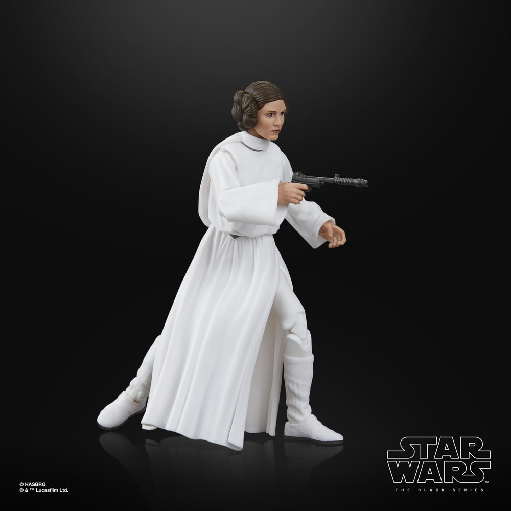 STAR WARS The Black Series Leia Organa in iconic Episode IV pose concept