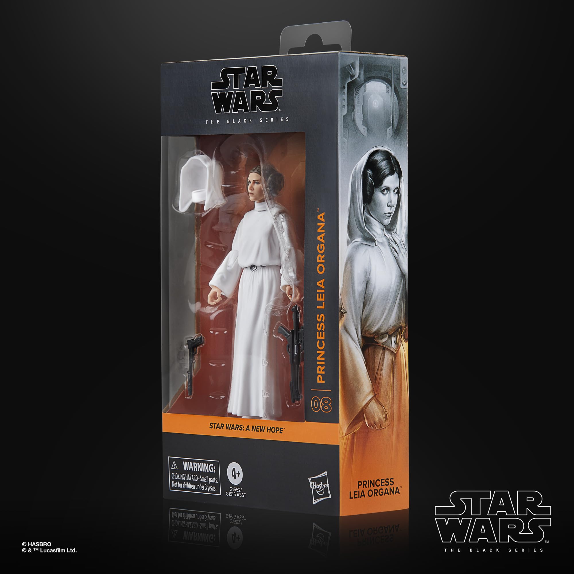 STAR WARS Leia Organa 6 inch figure as part of rebel alliance collection