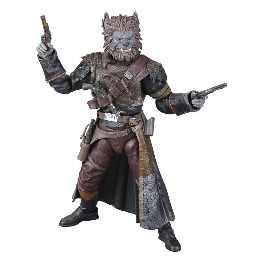 Star Wars Skeleton Crew Brutus figure costume details ideal for shelf collection