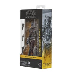 Star Wars The Black Series Brutus back view shows cape and armor for fans