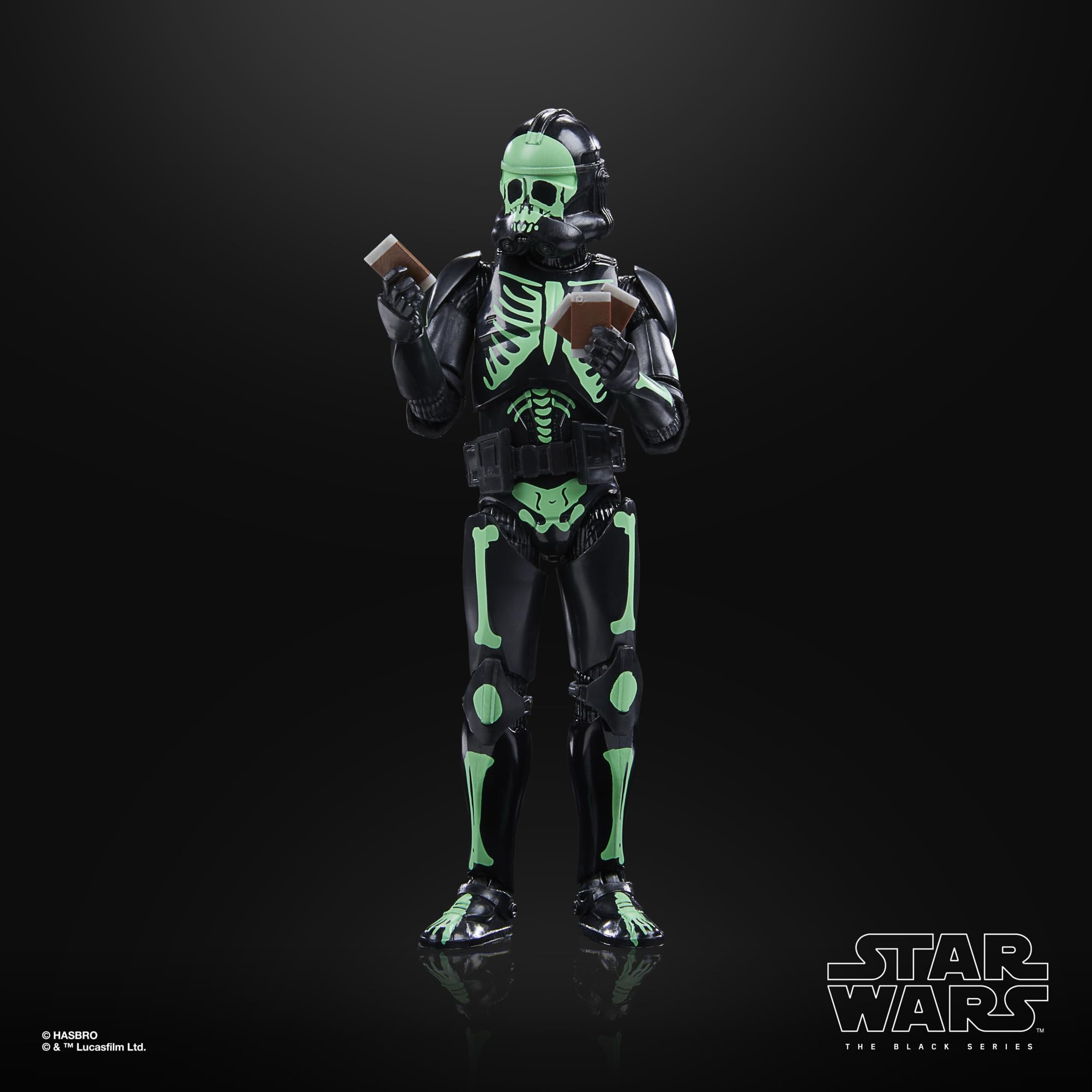 STAR WARS The Black Series skeleton deco packaging for seasonal display
