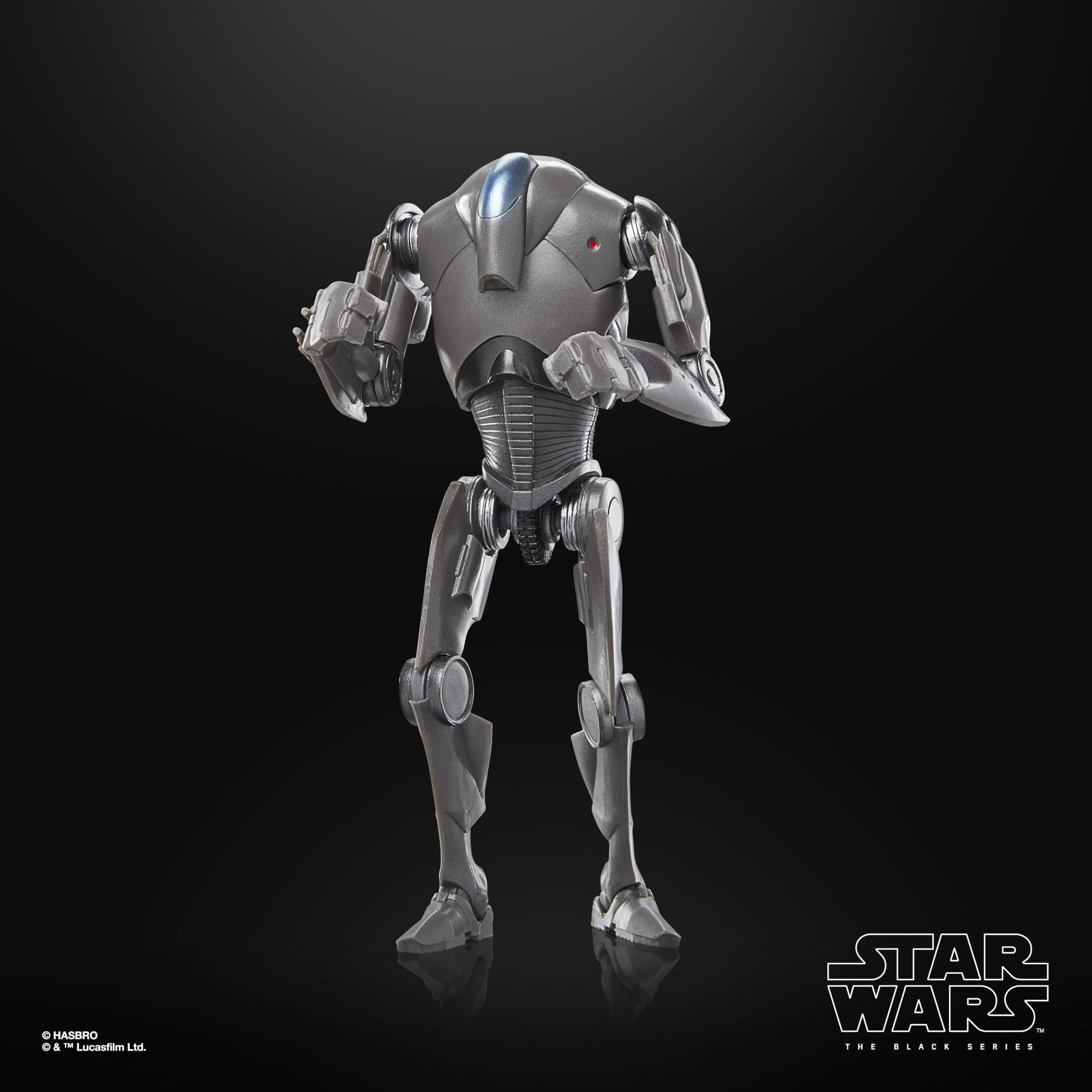 STAR WARS The Black Series Super Battle Droid window box packaging ideal for collectors