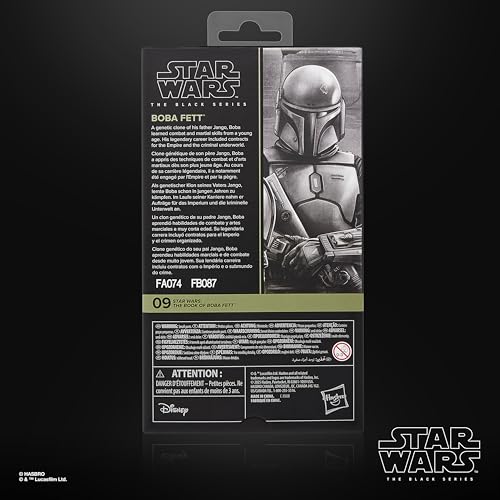 Star Wars The Book of Boba Fett premium collectible 6-inch figure.