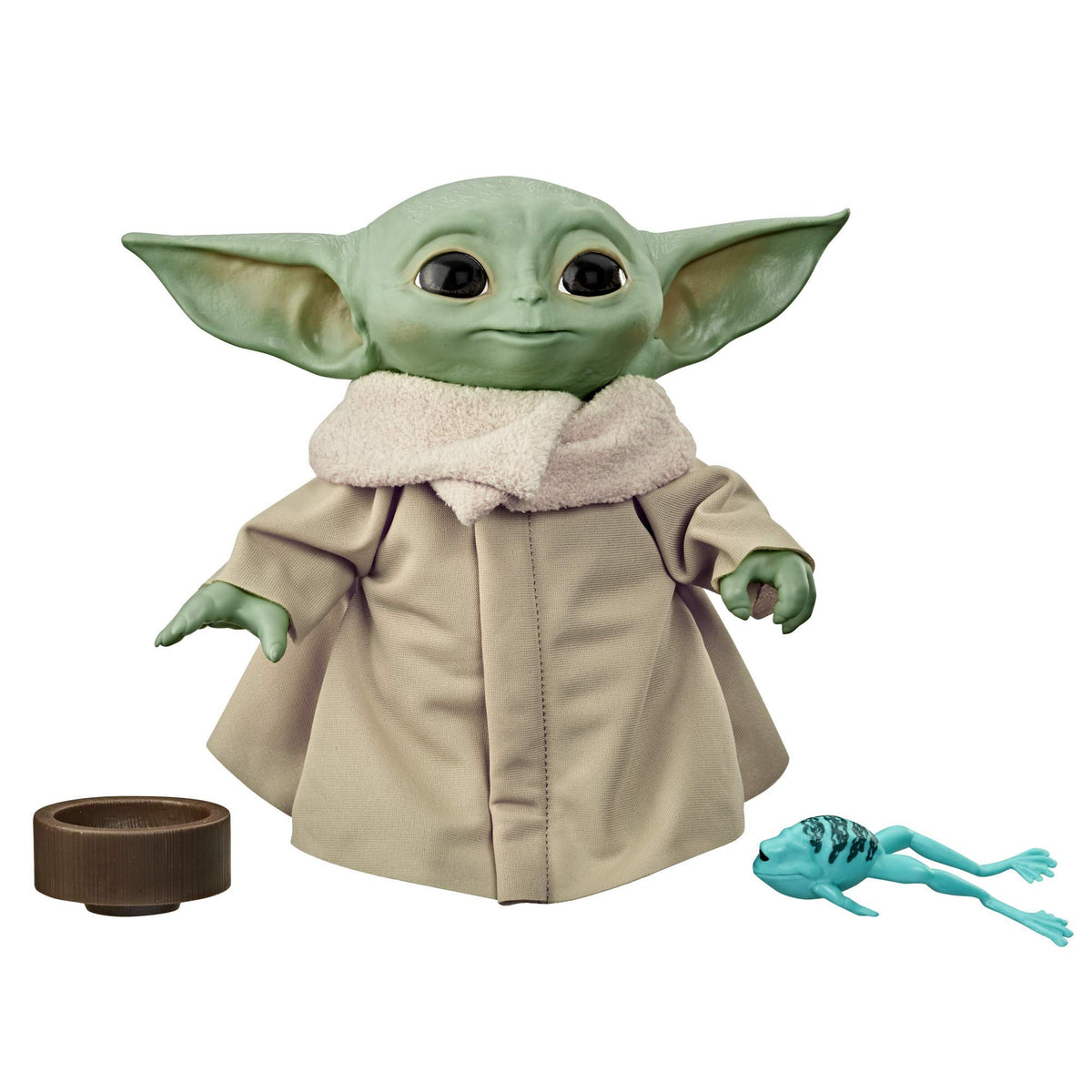 Star Wars The Child plush toy face close-up showing soft cuddly appeal for bedtime