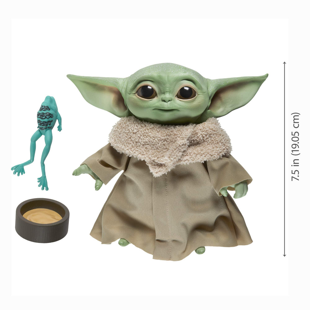 Star Wars The Child plush play scene demonstrates imaginative role-play