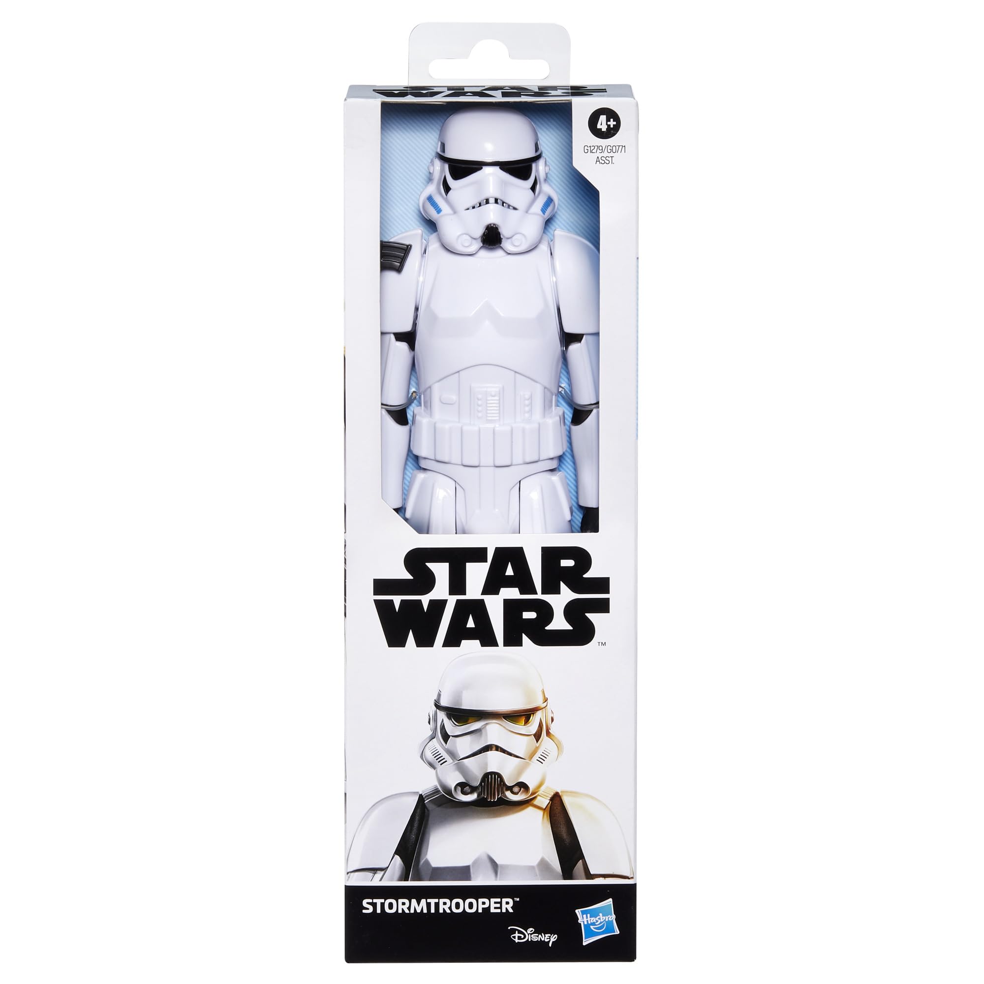 Poseable Stormtrooper enables dynamic galaxy adventures for kids.