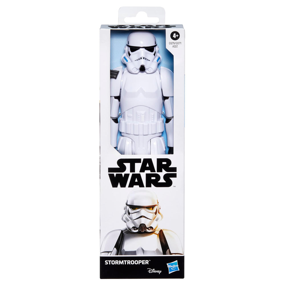 Poseable Stormtrooper enables dynamic galaxy adventures for kids.