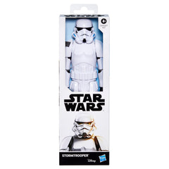 Poseable Stormtrooper enables dynamic galaxy adventures for kids.