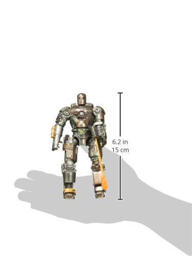 STAR WARS Tony Stark Iron Man Mark 1 2-pack action figures in collectible poseability for shelf.