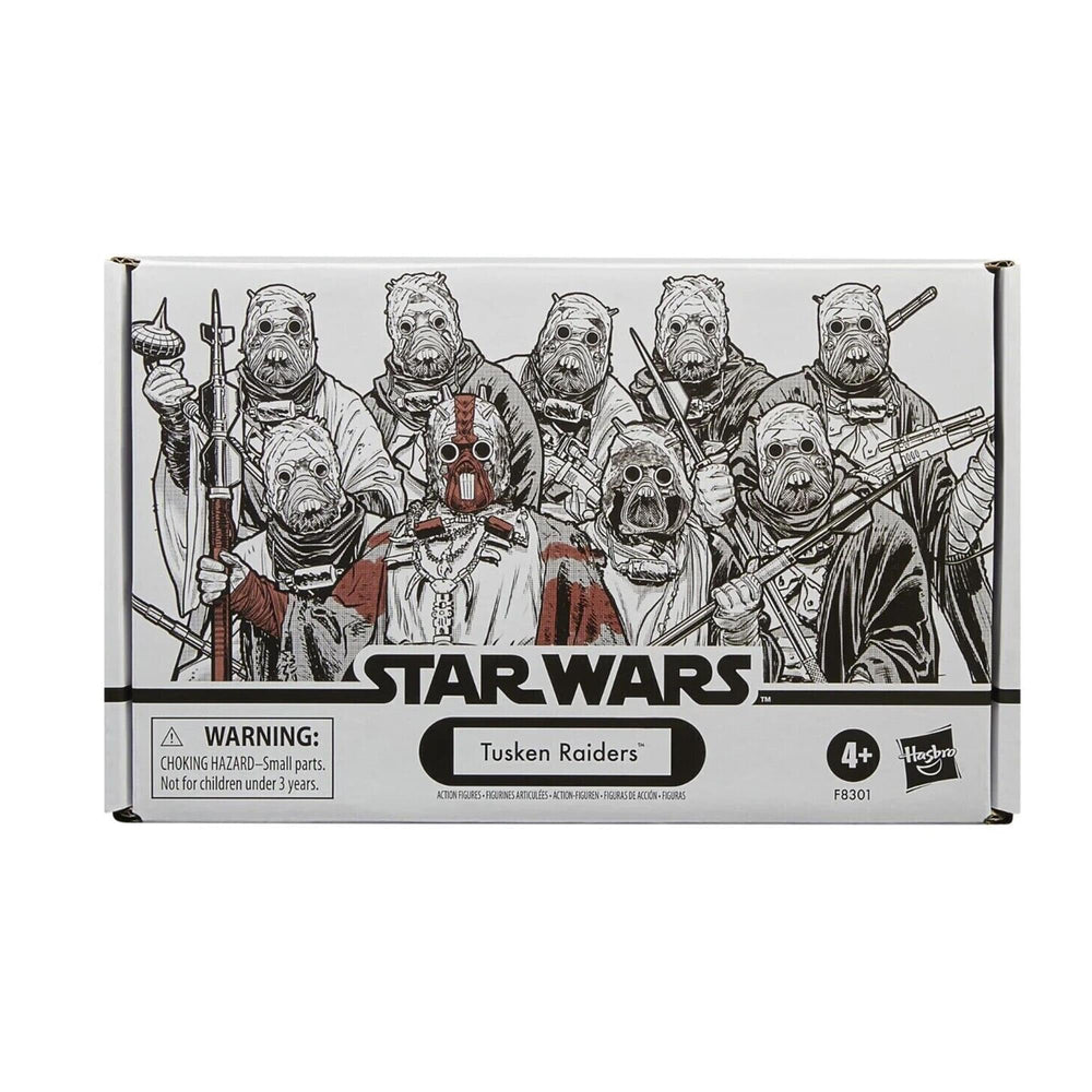 STAR WARS Tusken Raiders 3.75-inch figures desert-scene ready for display