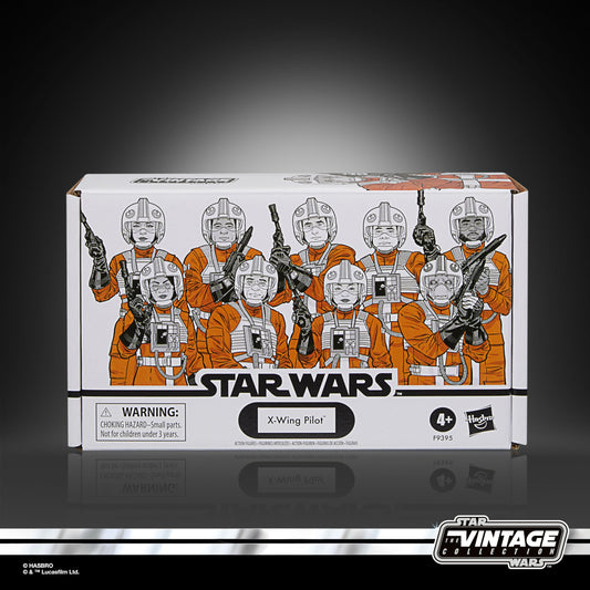 Ahsoka pilot figures close-up with premium deco on display