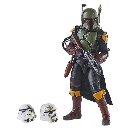 STAR WARS Boba Fett figure with removable jetpack for dynamic poses.