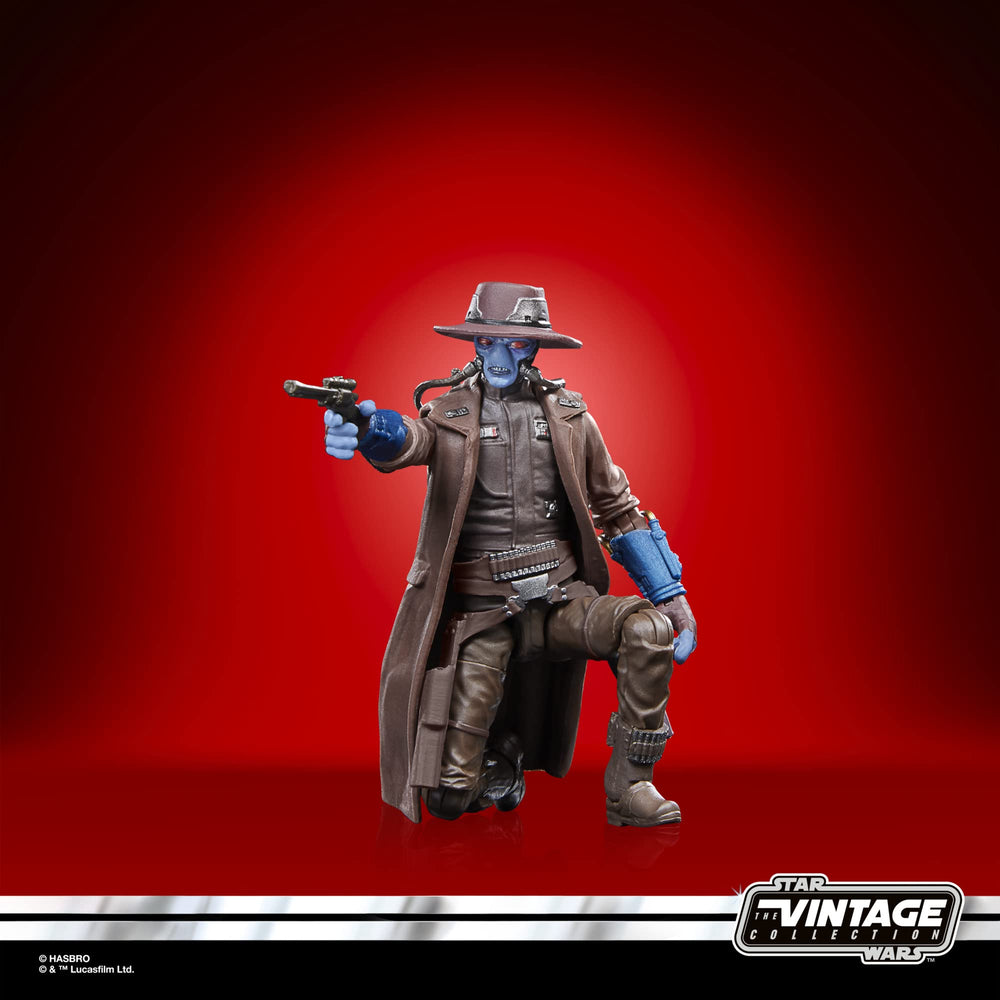 STAR WARS Cad Bane figure with two blaster accessories enhances action poses.