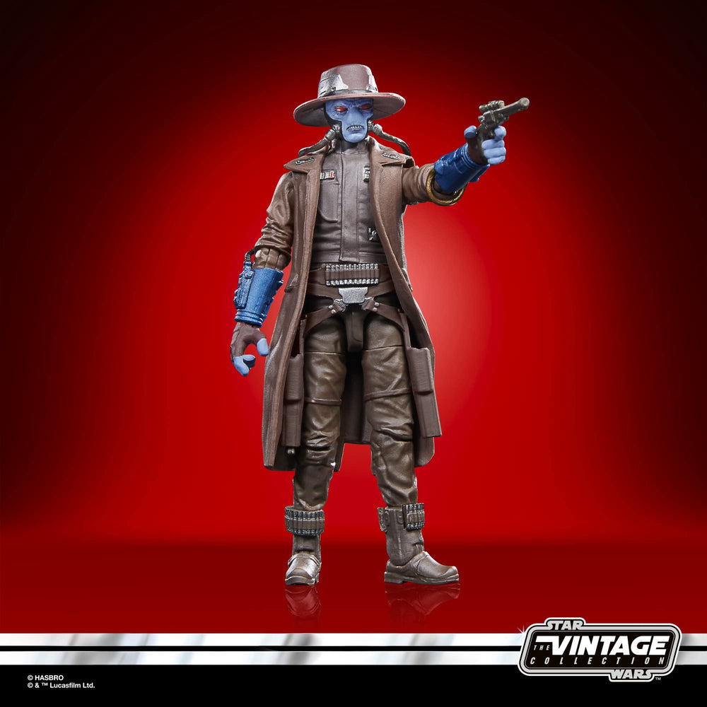 STAR WARS Cad Bane packaging echoes Kenner-inspired retro charm.