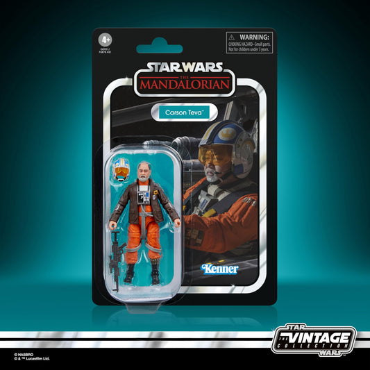 STAR WARS Vintage Collection Carson Teva close-up deco details for collectors.