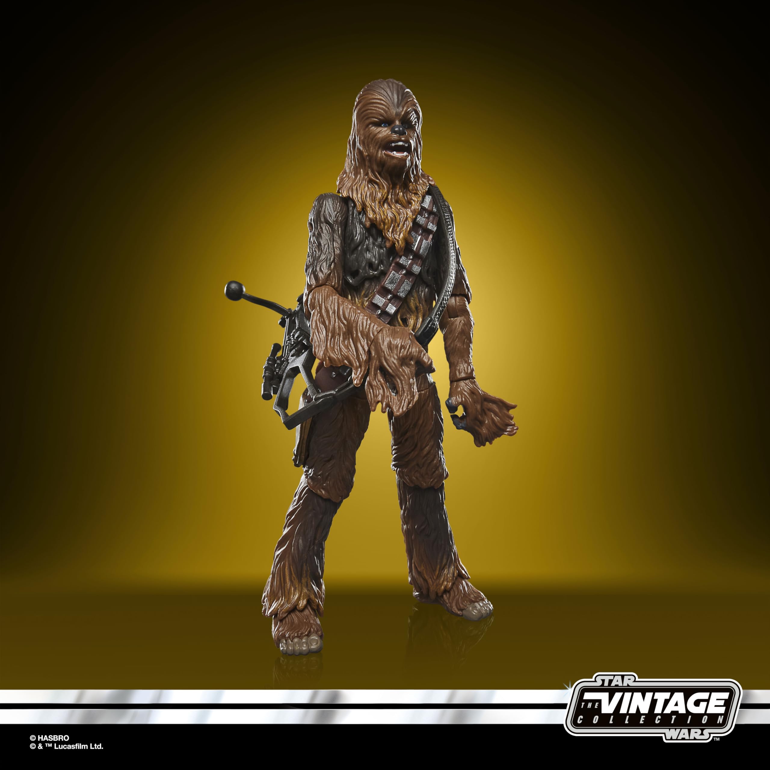 STAR WARS Chewbacca figure articulation for dynamic posing and display options.