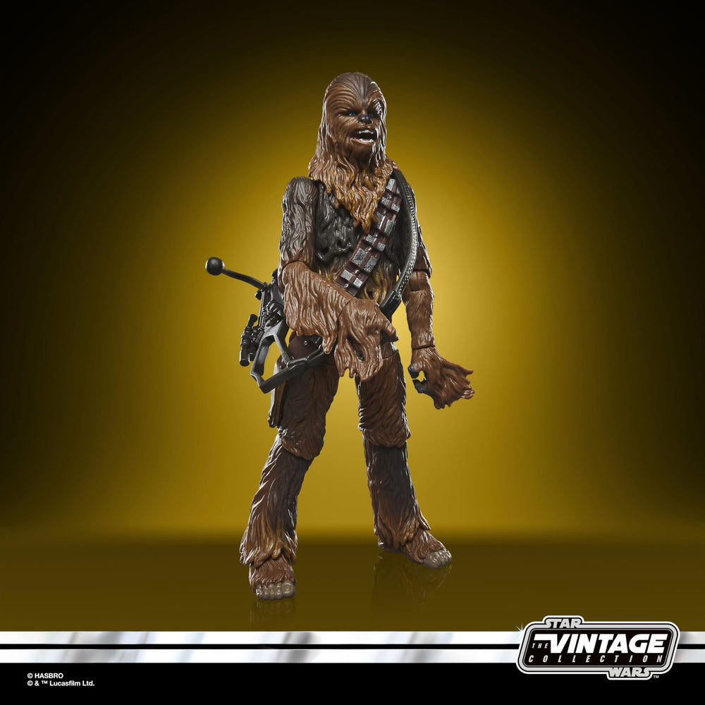 STAR WARS Chewbacca figure articulation for dynamic posing and display options.