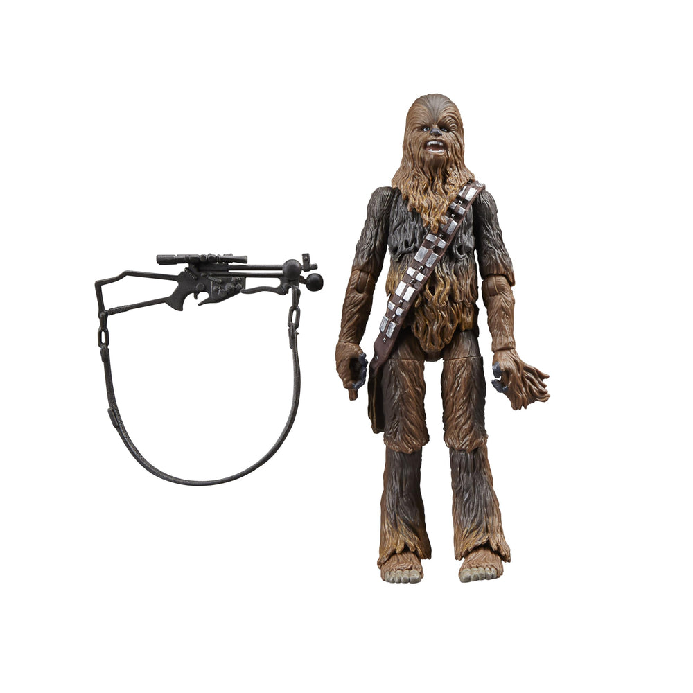 STAR WARS Chewbacca figure from The Vintage Collection, front view for display and poseability.