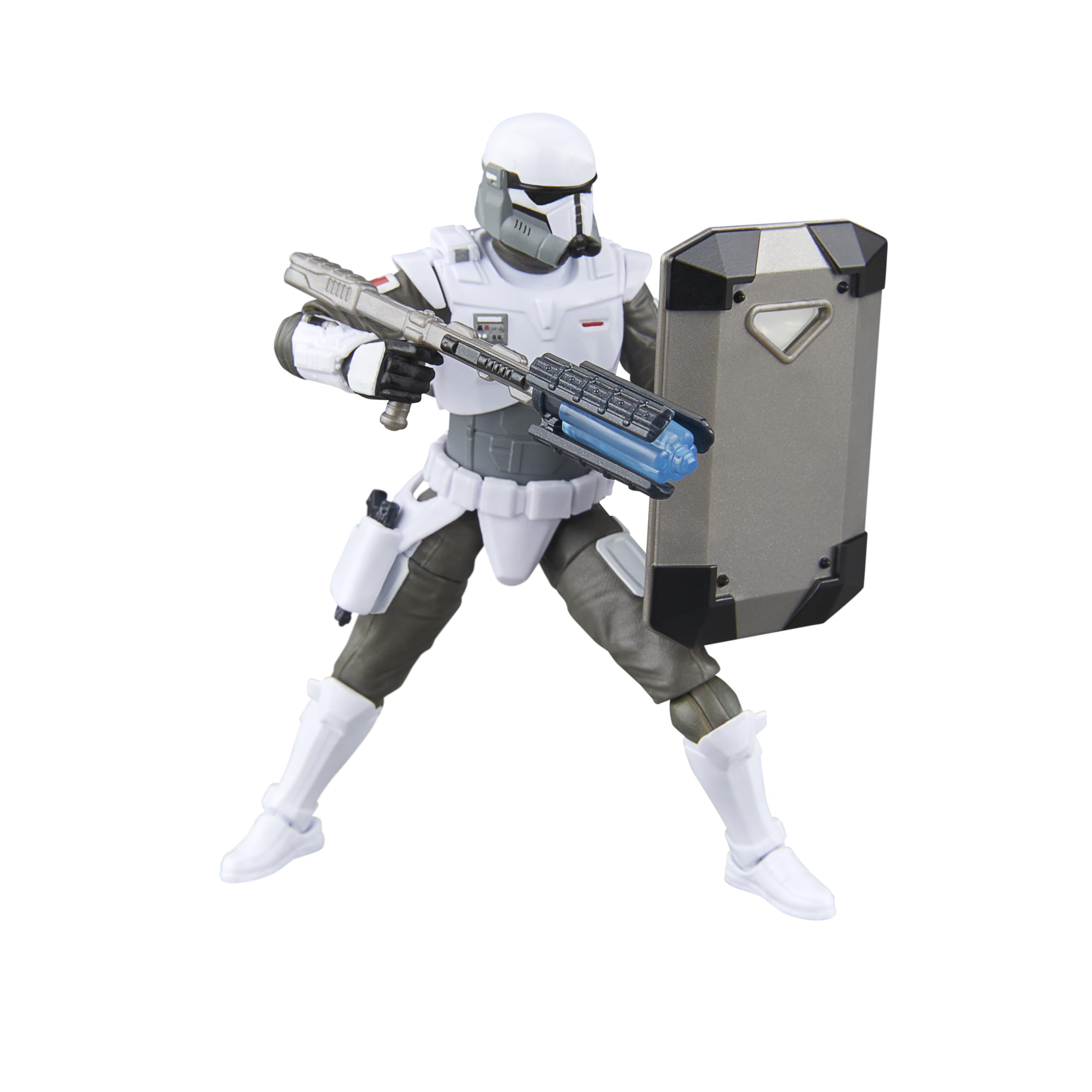 STAR WARS Beskar-inspired armor details on Imperial Armored Commando